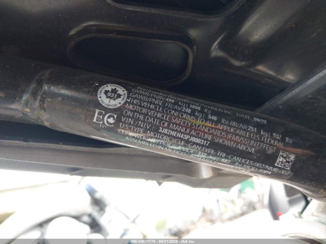 2023 CAN-AM RYKER 3JB2HEH43PJ000317 Photo 9