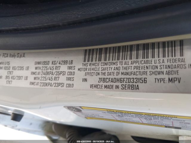 2015 FIAT 500L ZFBCFADH6FZ033156 Photo 8