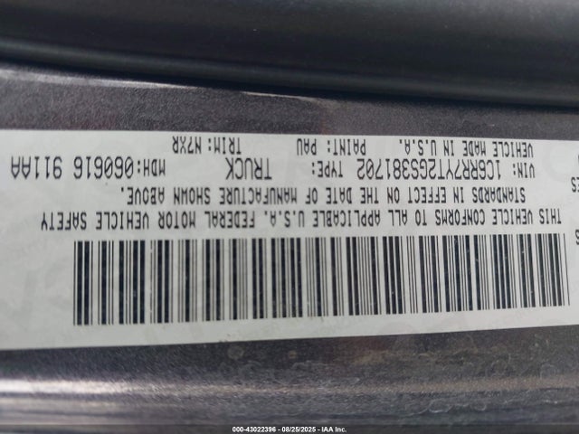 RAM 1500 Rebel 2016 1C6RR7YT2GS381702 Image 9