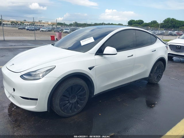 2021 TESLA MODEL Y 5YJYGDEE6MF257567 Photo 1