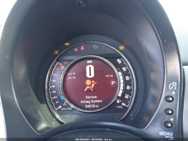 3C3CFFKR2HT561376 Fiat 500