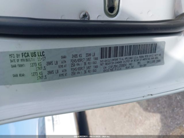 2018 JEEP CHEROKEE 1C4PJMBX1JD599241 Photo 8