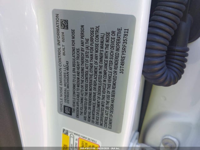 1GT49REY5RF357811 GMC Sierra 2500hd 4wd Standard Bed Denali