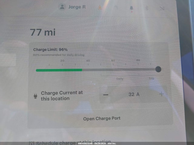 5YJ3E1EA8MF974161 Tesla MODEL 3