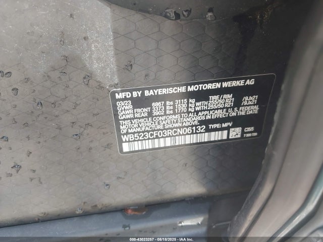 WB523CF03RCN06132 BMW Ix