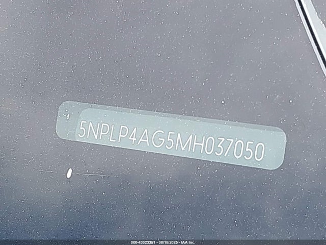 5NPLP4AG5MH037050 Hyundai mpi nu pe