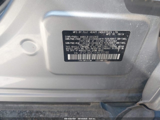 JF2SJAGC1FH520246 Subaru 2.5na u5