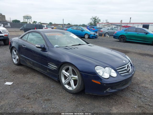 2005 MERCEDES-BENZ SL 500 WDBSK75FX5F087756