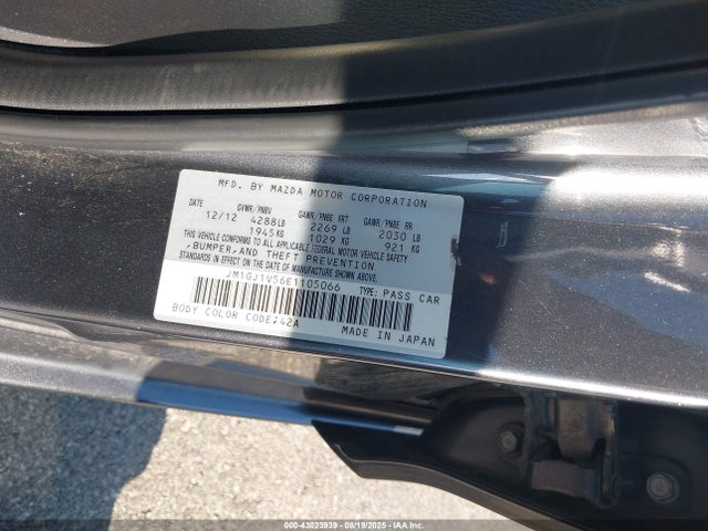 Mazda py 2014 JM1GJ1V56E1105066 Image 9