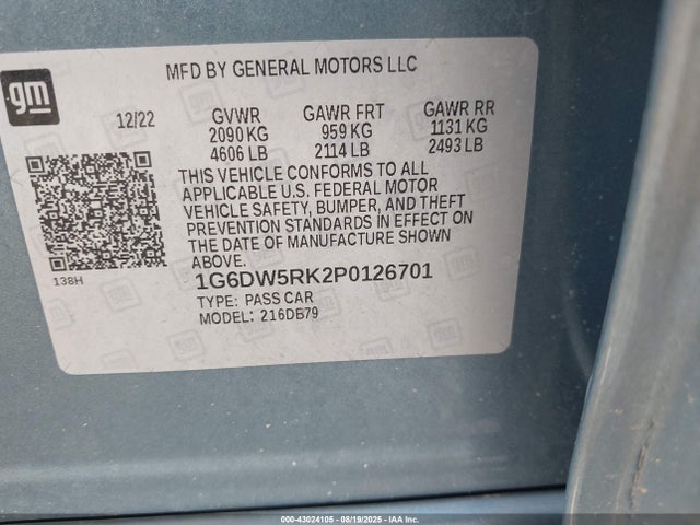 2023 CADILLAC CT5 1G6DW5RK2P0126701 Photo 8
