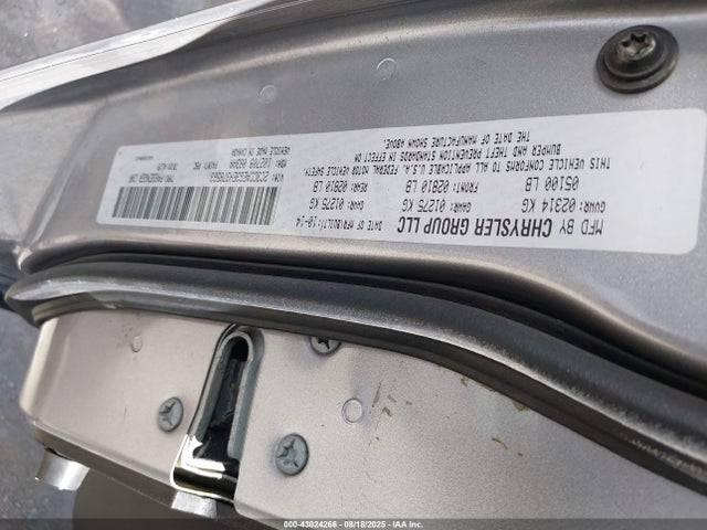 2C3CCAEG3EH378563 Chrysler 2014