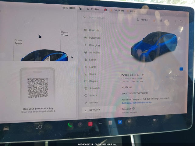 2021 TESLA MODEL Y 5YJYGDEE7MF069141 Photo 6
