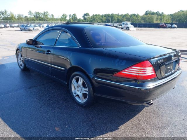2004 MERCEDES-BENZ CL 500 WDBPJ75J04A039725 Photo 2
