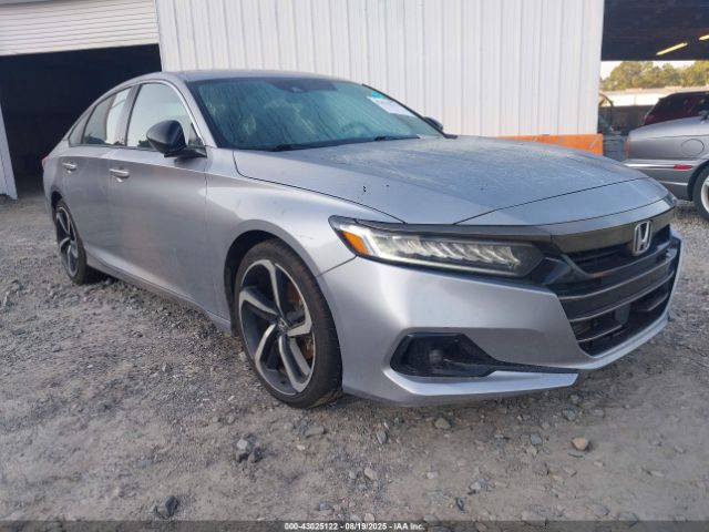 2021 HONDA ACCORD 1HGCV1F34MA065537