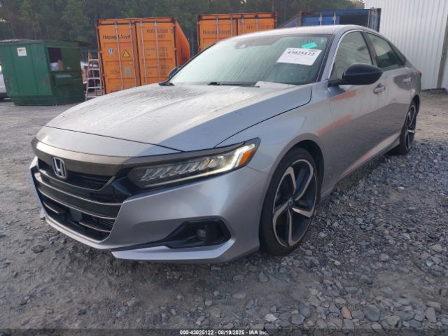 2021 HONDA ACCORD 1HGCV1F34MA065537 Photo 1