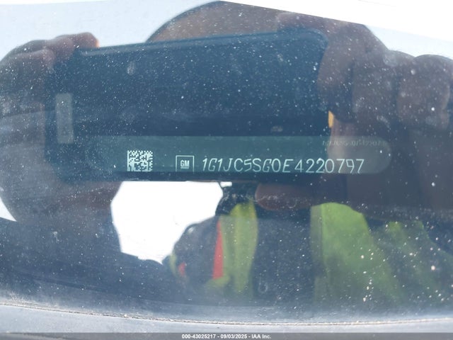 1G1JC5SG0E4220797 Chevrolet lwe