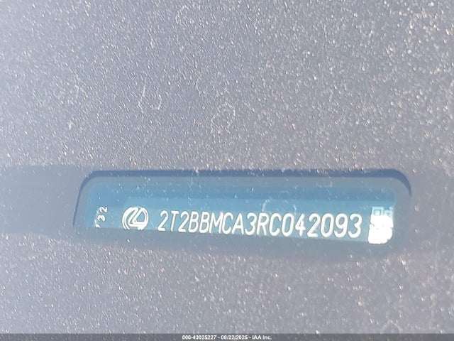 Lexus a25a-fxs, 5nm+4nm 2024 2T2BBMCA3RC042093 Image 9