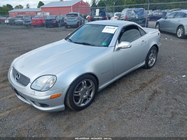 2002 MERCEDES-BENZ SLK 32 AMG WDBKK66F22F246256 Photo 1
