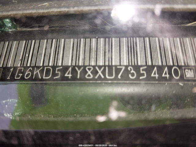 1999 CADILLAC DEVILLE 1G6KD54Y8XU735440 Photo 8