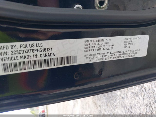 Dodge Charger 2023 2C3CDXAT0PH516131 Image 9