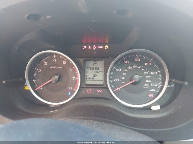 JF2SJAEC5JH611841 Subaru naturally aspirated u5