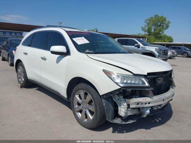 2014 ACURA MDX 5FRYD4H81EB023318 Photo 0