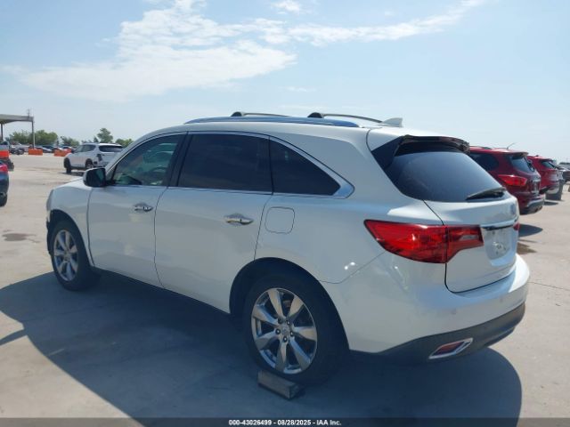 2014 ACURA MDX 5FRYD4H81EB023318 Photo 2