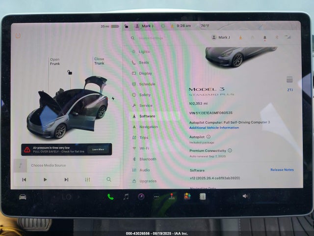 2021 TESLA MODEL 3 5YJ3E1EA0MF060535 Photo 6