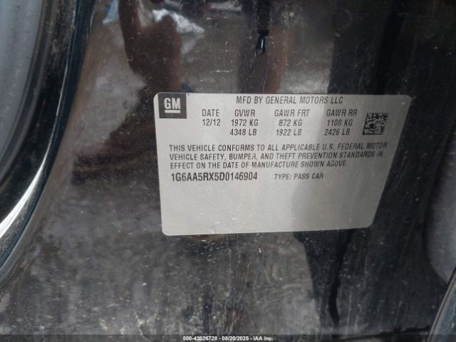 2013 CADILLAC ATS 1G6AA5RX5D0146904 Photo 8