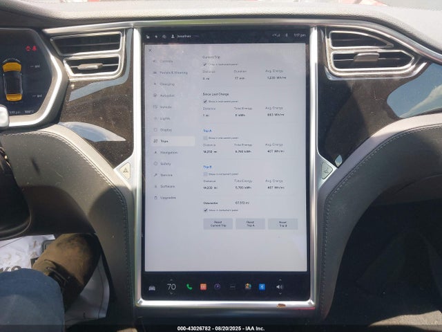 2015 TESLA MODEL S 5YJSA1S27FF088825 Photo 6