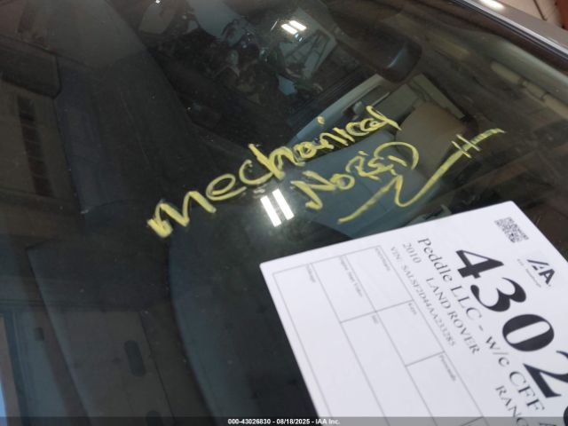 2010 LAND ROVER RANGE ROVER SPORT SALSF2D44AA233285 Photo 5