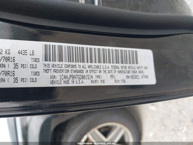 Jeep 2016 2016 1C4NJPBA7GD801514 Image 9