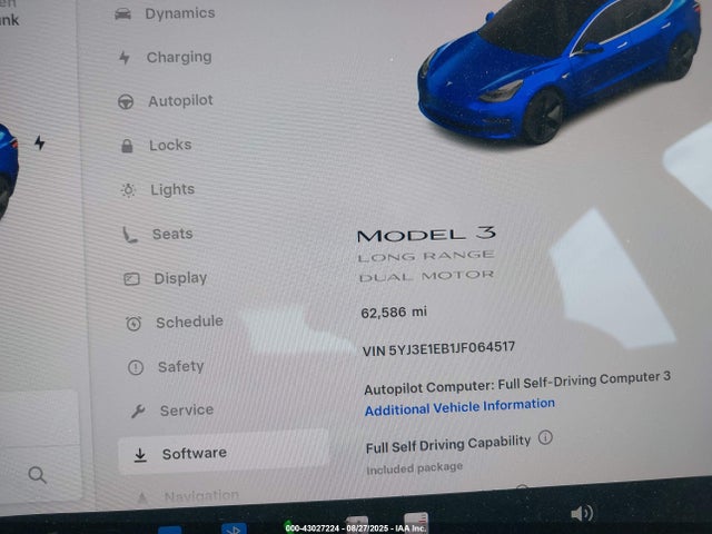 2018 TESLA MODEL 3 5YJ3E1EB1JF064517 Photo 6