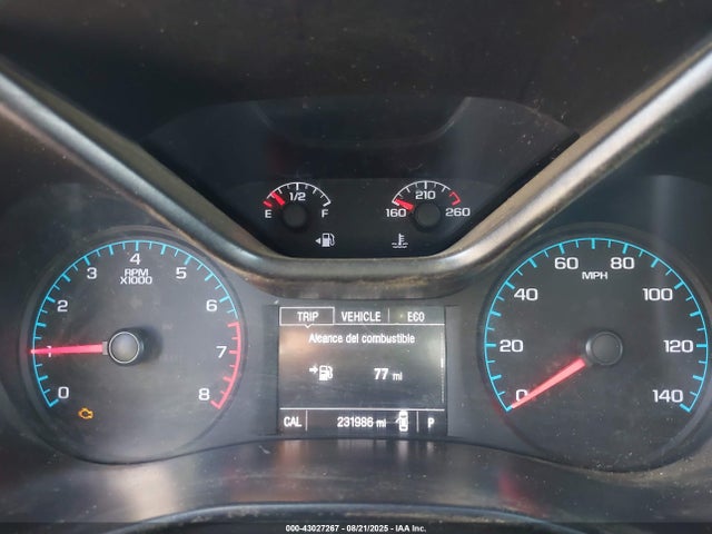 1GCGTCE30F1195904 Chevrolet lfx - sidi, vvt, e85 max, alum