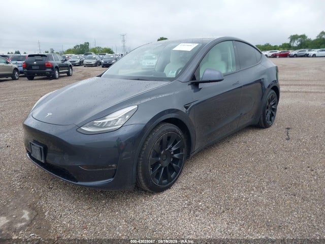 2021 TESLA MODEL Y 5YJYGAEE5MF201182 Photo 1