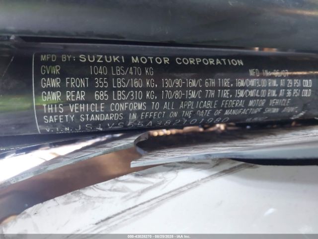 2008 SUZUKI VL800 JS1VS55A382101980 Photo 9