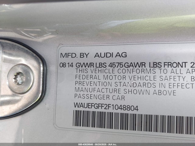 2015 AUDI A3 WAUEFGFF2F1048804 Photo 8