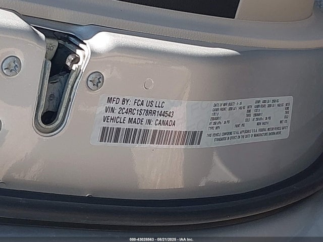 Chrysler Pacifica 2024 2C4RC1S78RR144543 Image 9