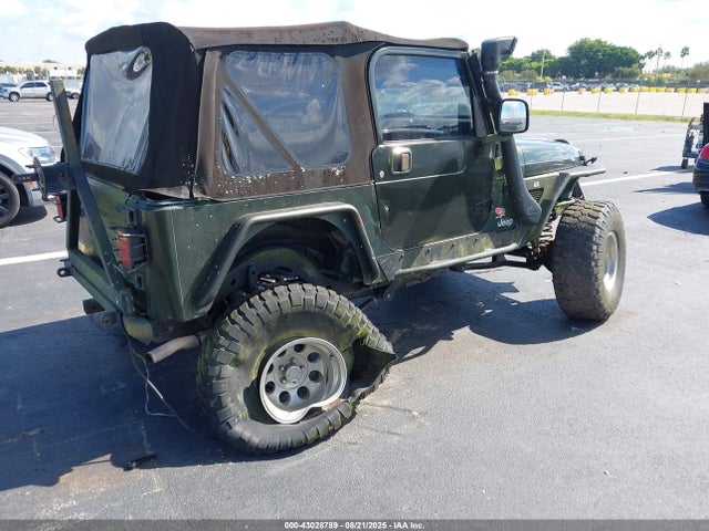 43028789 :رقم المزاد ، 1J4FY19S3WP755988 vin ، 1998 Jeep Wrangler Sport مزاد بيع