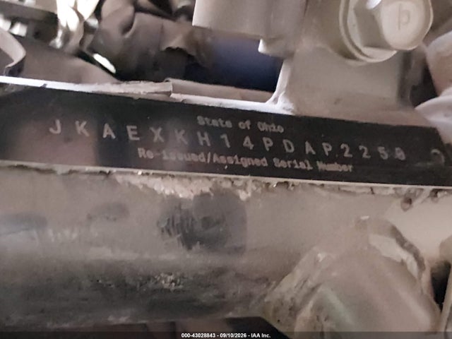 2023 Kawasaki Ex400 მანქანა იყიდება აუქციონზე, vin: JKAEXKH14PDAP2250, აუქციონის ნომერი: 43028843