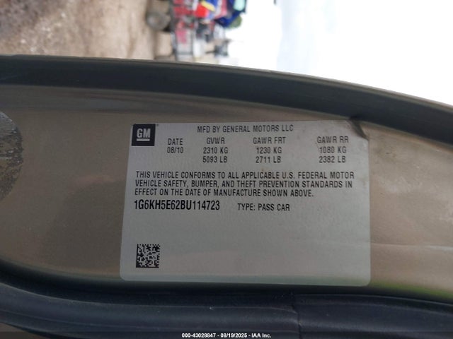 2011 CADILLAC DTS 1G6KH5E62BU114723 Photo 8