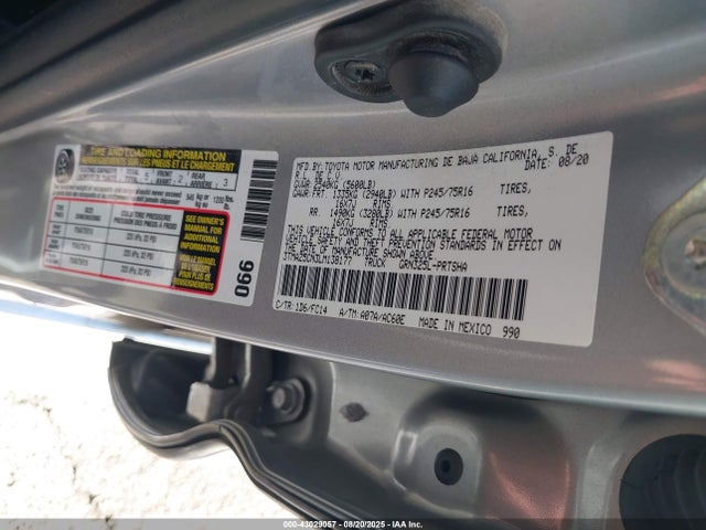 3TMAZ5CN3LM138177 Toyota 2gr-fks