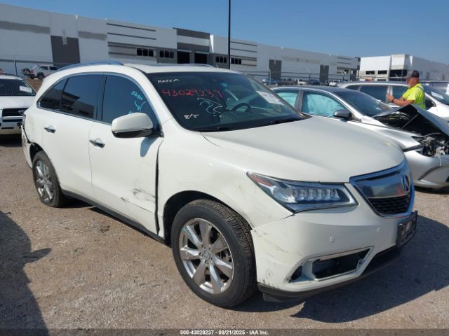 2016 ACURA MDX 5FRYD3H98GB021734 Photo 0