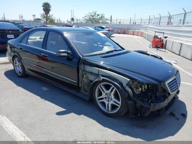 2006 MERCEDES-BENZ S 500 WDBNG75JX6A463891