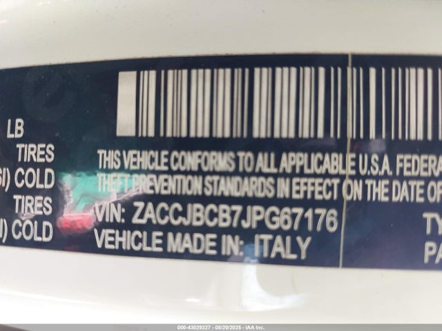 ZACCJBCB7JPG67176 Jeep 2018