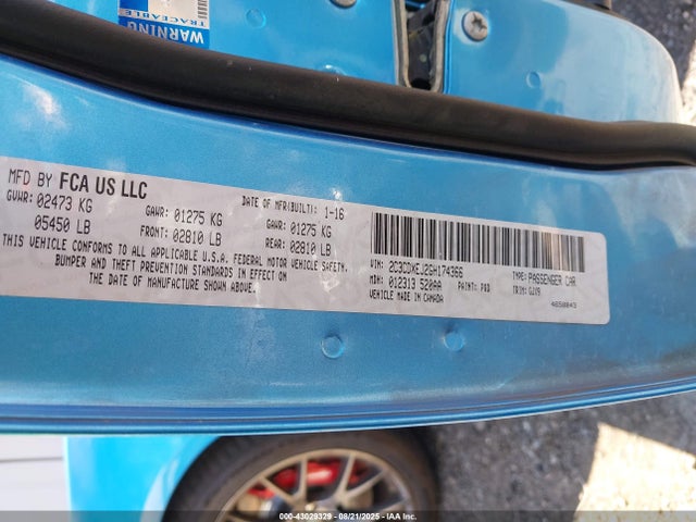 2C3CDXEJ2GH174366 Dodge Charger