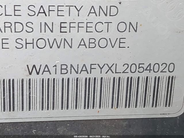 2020 AUDI Q5 WA1BNAFYXL2054020 Photo 8