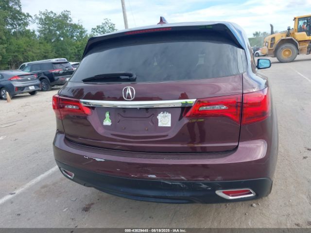 2015 ACURA MDX 5FRYD4H47FB012676 Photo 5