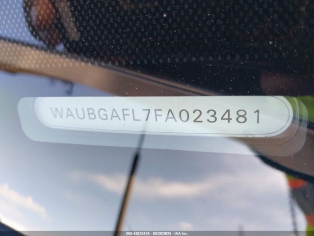 2015 AUDI S4 WAUBGAFL7FA023481 Photo 8