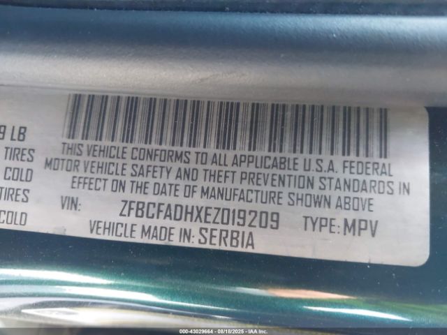 2014 FIAT 500L ZFBCFADHXEZ019209 Photo 8